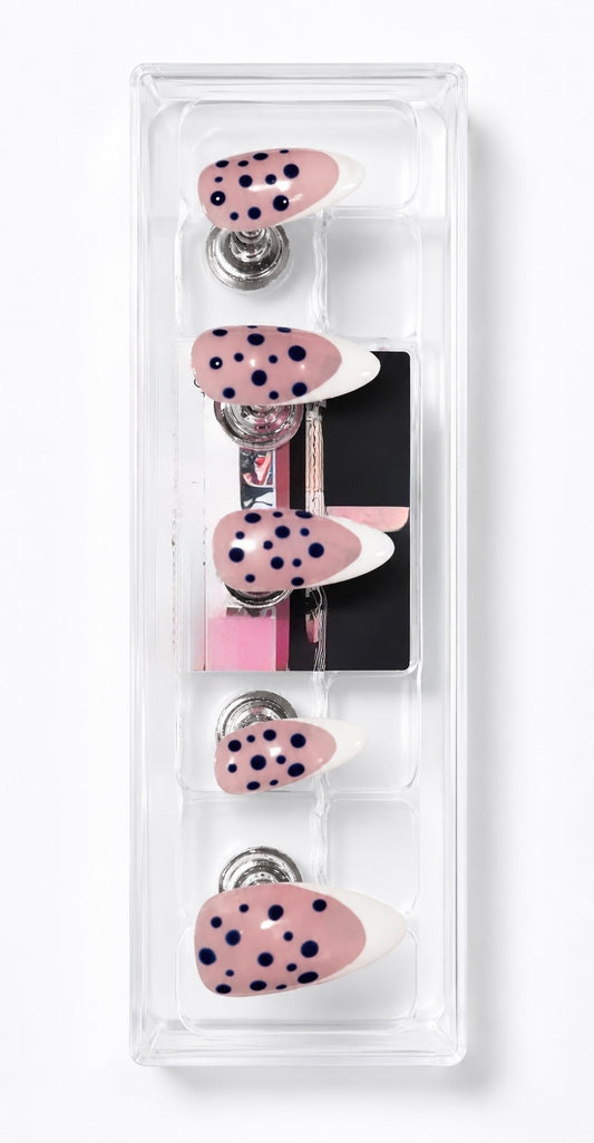 Polka Dot French Tips